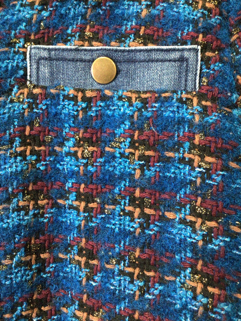 Ecru Tweed Jacket Size Small